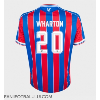 Crystal Palace Adam Wharton #20 Tricou Fotbal Replică 2025-26 Barbati Acasa